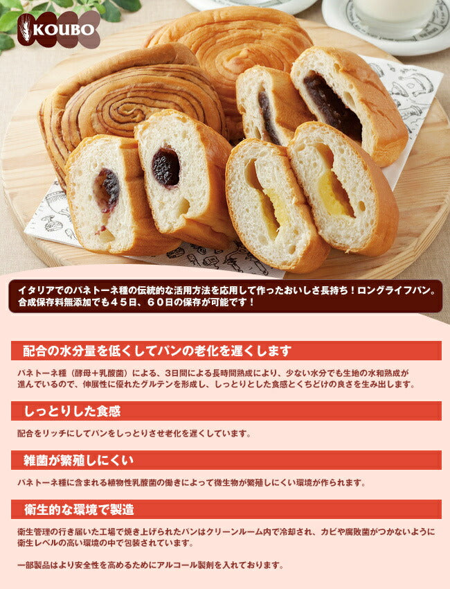 パネックス KOUBO 10種詰め合わせセット ×1個入【日本出荷】