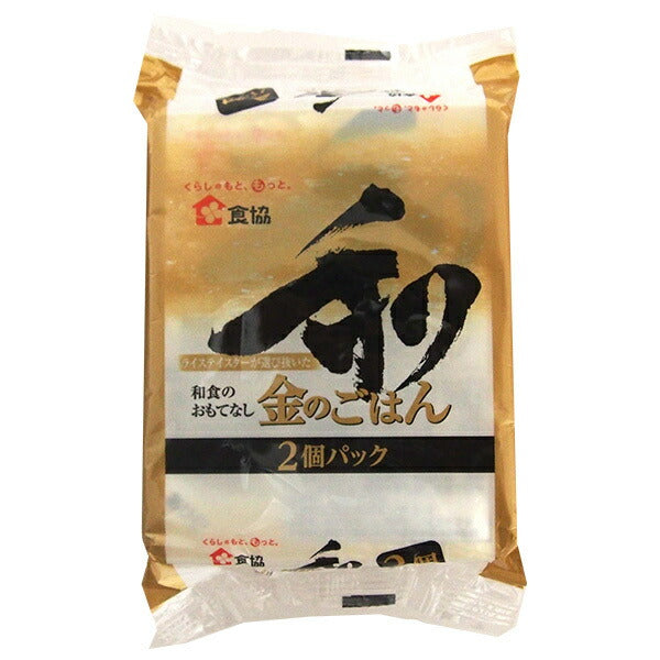 食協 無菌包装米飯 金のごはん (150g×2p)×12個入【日本出荷】