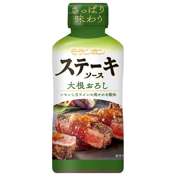 モランボン ステーキソース 大根おろし 225g×10本入【日本出荷】