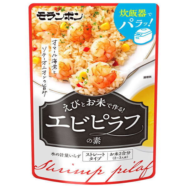 モランボン エビピラフの素 390g×10袋入【日本出荷】