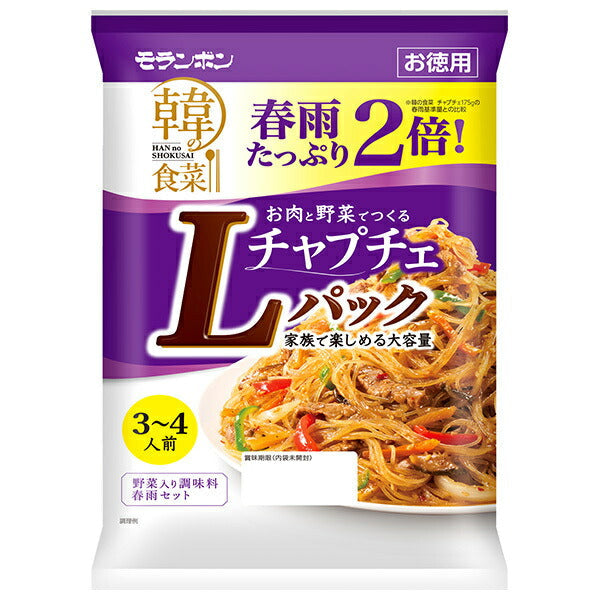 モランボン 韓の食菜 チャプチェ Lパック 270g×10袋入【日本出荷】