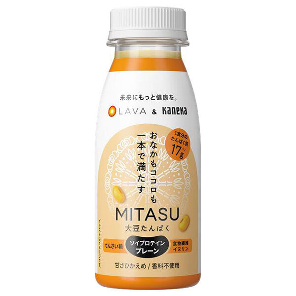 カネカ食品 MITASU ソイプロテインプレーン 235mlペットボトル×12本入【日本出荷】