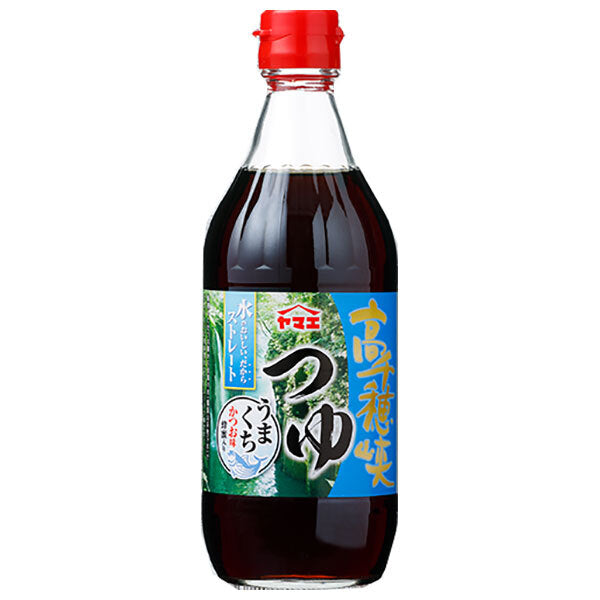 ヤマエ食品工業 高千穂峡 つゆ うまくち 500ml瓶×15本入【日本出荷】