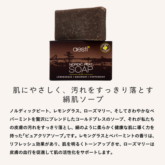 aesti ノルディックピートフェイス&ボディソープ