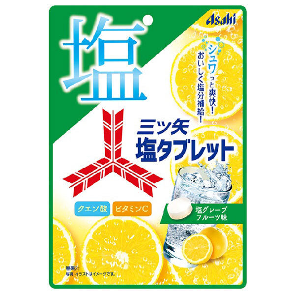 Asahi Group Foods Mitsuya Salt Tablets, 54g x 6 bags
