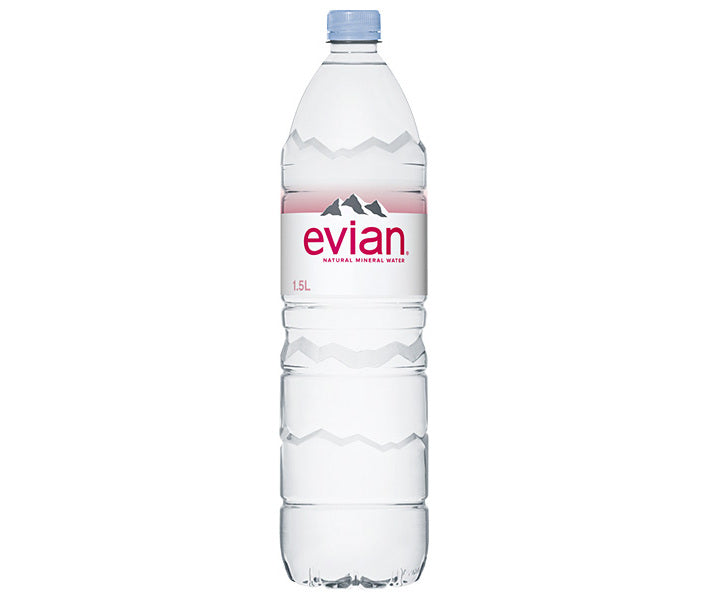 evian (エビアン) 1.5Lペットボトル×12本入【日本出荷】