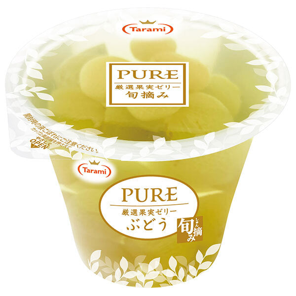 たらみ PURE ぶどう 270g×18(6×3)個入【日本出荷】
