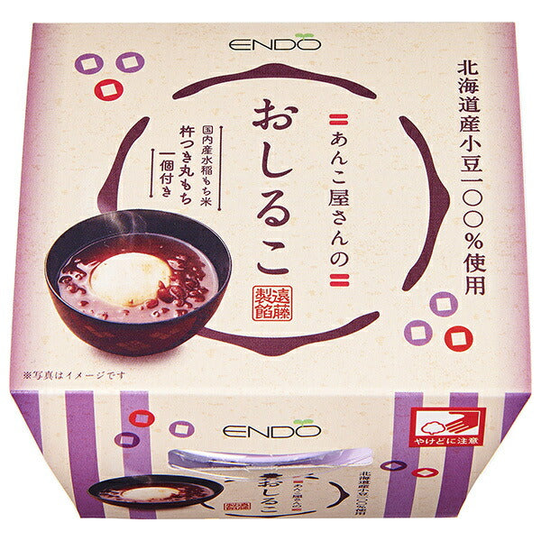 遠藤製餡 あんこ屋さんのおしるこ 230g×24(6×4)個入【日本出荷】