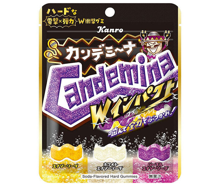 カンロ カンデミーナグミ Wインパクト 72g×6袋入【日本出荷】