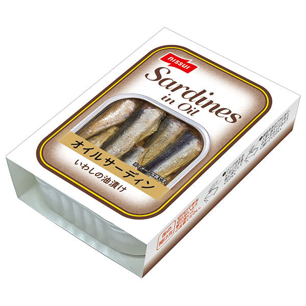 ニッスイ オイルサーディン 105g缶×24個入【日本出荷】