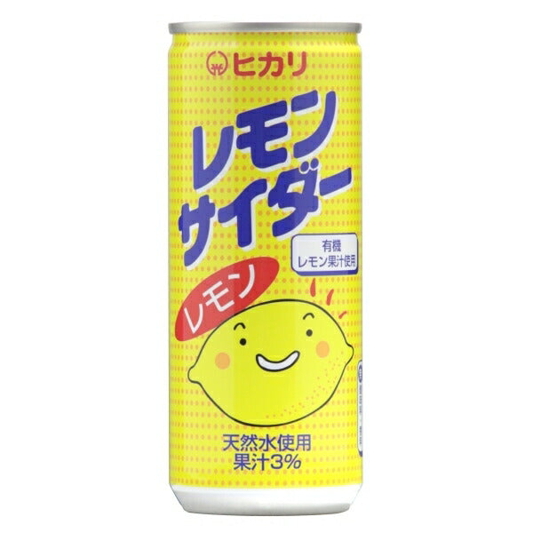 光食品 レモンサイダー 250ml缶×30本入【日本出荷】