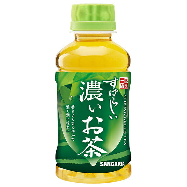 サンガリア すばらしい 濃いお茶 200mlペットボトル×30本入【日本出荷】