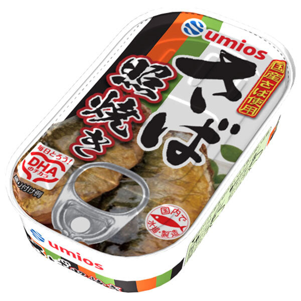 Umios さば照焼き 100g×30個入【日本出荷】