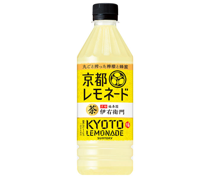 Suntory Iyemon Kyoto Lemonade (for vending machines) 500ml PET bottles x 24 (Ships from Japan)