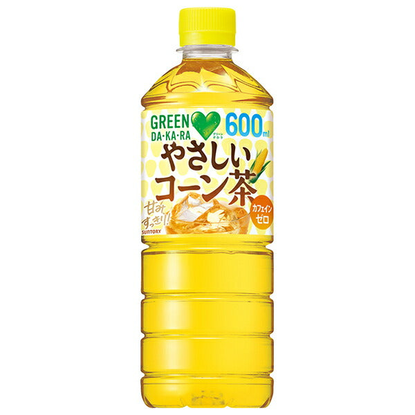 サントリー GREEN DA KA RA(グリーン ダカラ) やさしいコーン茶 600mlペットボトル×24本入【日本出荷】