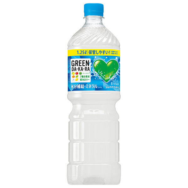 サントリー GREEN DA KA RA(グリーン ダカラ) 1.25Lペットボトル×8本入【日本出荷】