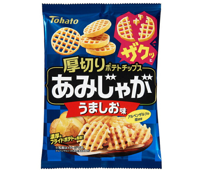東ハト あみじゃが うましお味 55g×12個入【日本出荷】