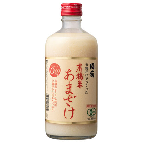 篠崎 国菊 有機米あまざけ 550g瓶×12本入【日本出荷】