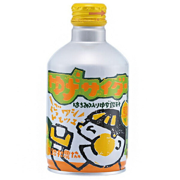 馬路村農協 ゆずサイダー 280mlボトル缶×24本入【日本出荷】