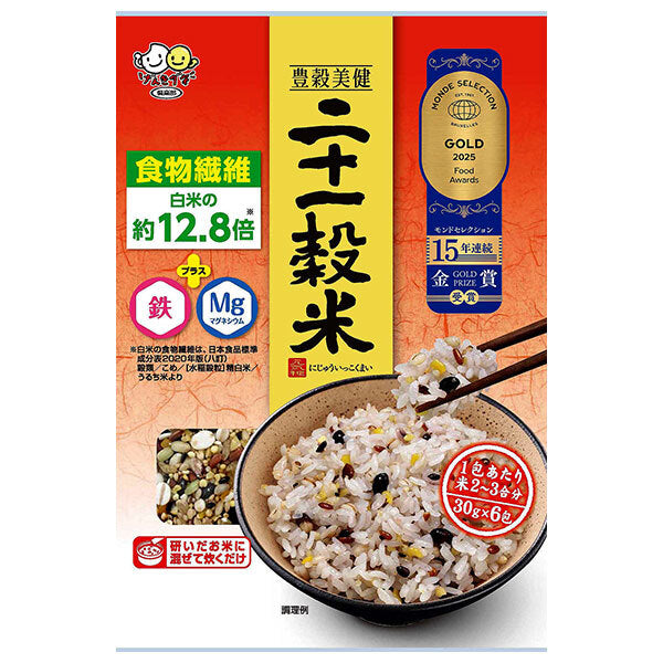種商 二十一穀米 スティック (30g×6)×12袋入【日本出荷】