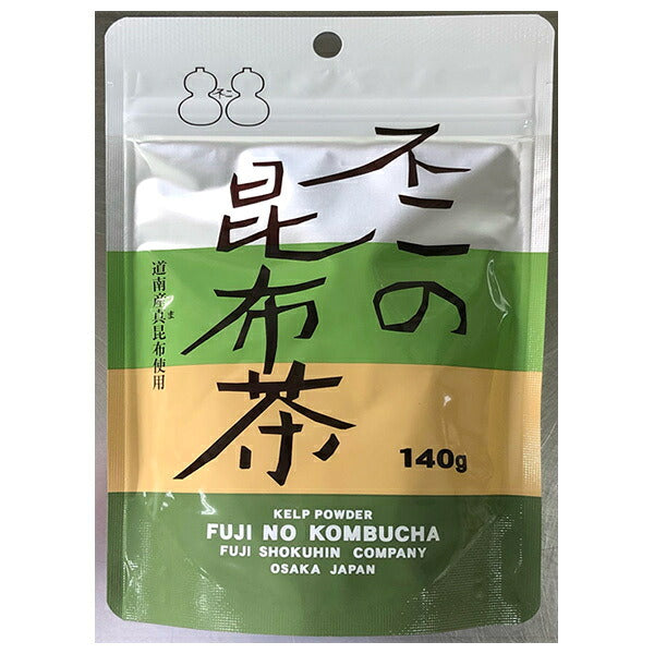 山城物産 不二の昆布茶 袋 140g×10袋入【日本出荷】