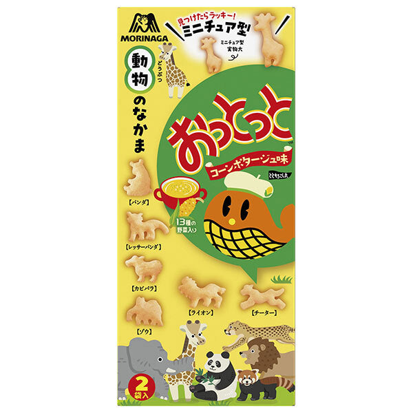 森永製菓 おっとっと コーンポタージュ味 46g(23g×2袋)×10箱入【日本出荷】