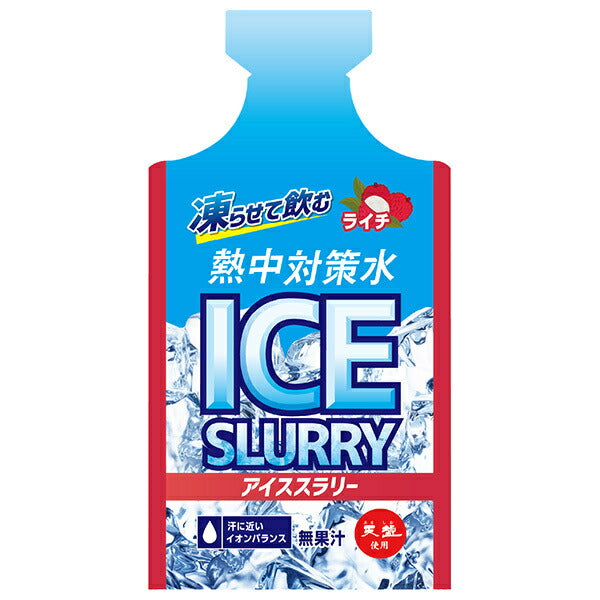 赤穂化成 熱中対策水 アイススラリー ライチ風味 90g×30個入【日本出荷】