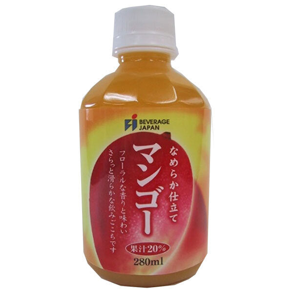 ビバレ ジャパン なめらか仕立て マンゴー20% 280mlペットボトル×24本入【日本出荷】
