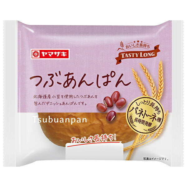 山崎製パン パネトーネ種 つぶあんパン ×10個入【日本出荷】