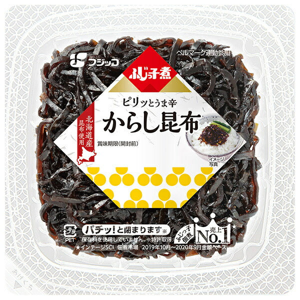 フジッコ ふじっ子煮 からし昆布 74g×24(12×2)個入【日本出荷】