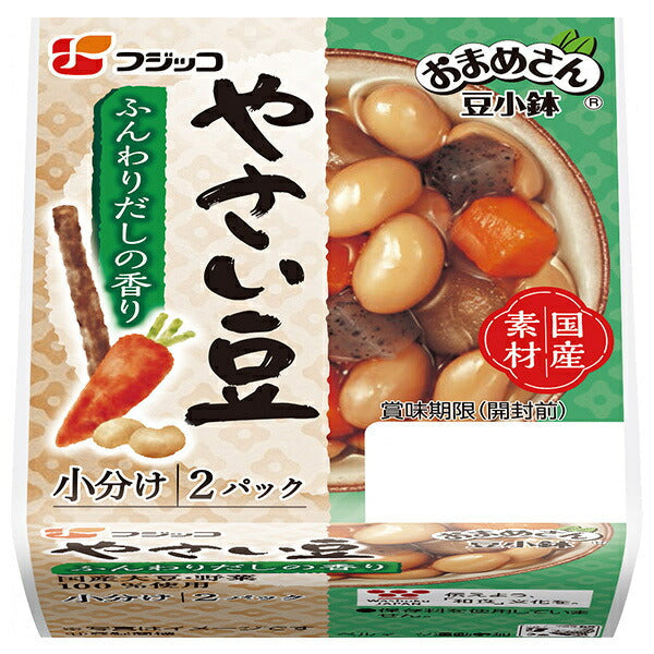 フジッコ おまめさん 豆小鉢 やさい豆 65g×2パック×12個入【日本出荷】