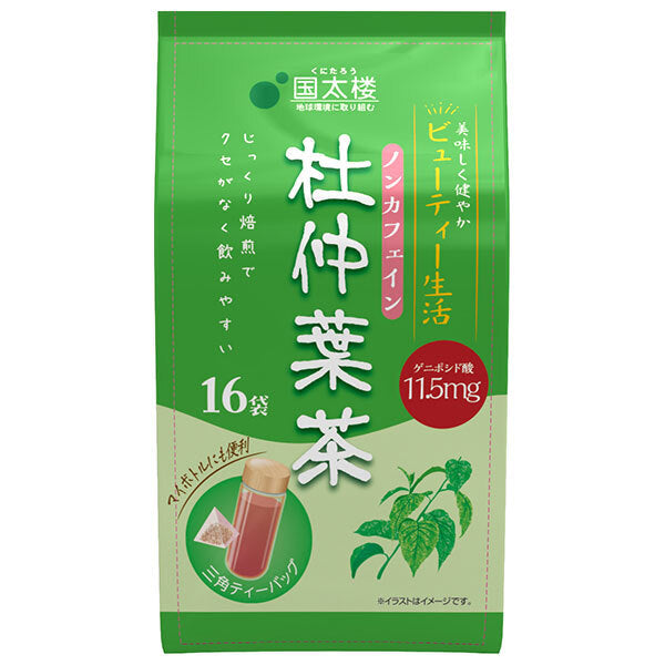 国太楼 杜仲葉茶三角ティーバッグ 48g(16P)×6袋入【日本出荷】