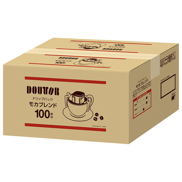 ドトールコーヒー ドトール ドリップパック モカブレンド (7g×100P)×1個入【日本出荷】