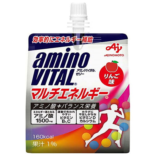 味の素 アミノバイタルゼリー マルチエネルギー 180gパウチ×24本入【日本出荷】