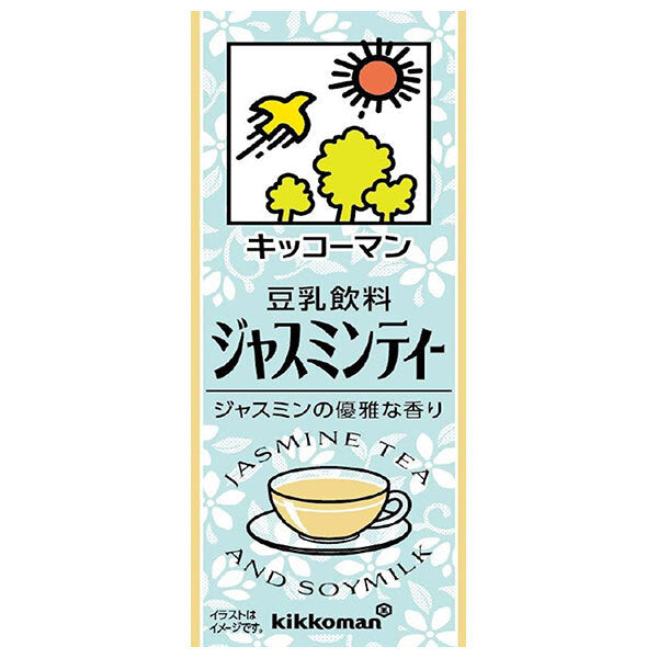キッコーマン 豆乳飲料 ジャスミンティ 200ml紙パック×18本入【日本出荷】