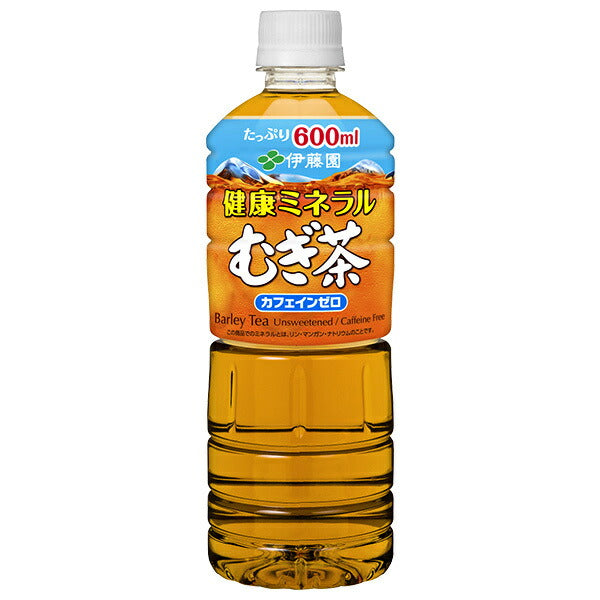 伊藤園 健康ミネラルむぎ茶 600mlペットボトル×24本入【日本出荷】