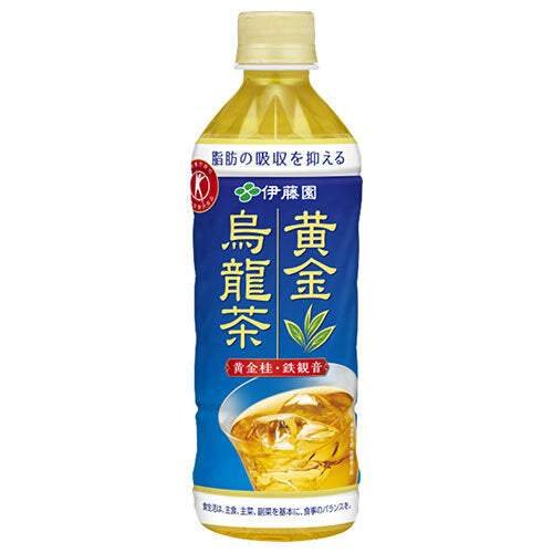 伊藤園 黄金烏龍茶【特定保健用食品 特保】 500mlペットボトル×24本入【日本出荷】