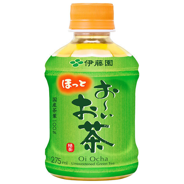 伊藤園 【HOT用】お~いお茶 緑茶 275mlペットボトル×24本入【日本出荷】