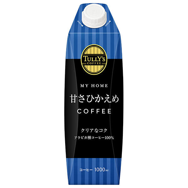 伊藤園 タリーズコーヒー 甘さひかえめ 1L紙パック×6本入【日本出荷】