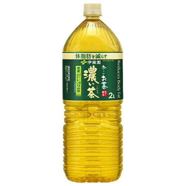 伊藤園 お~いお茶 濃い茶 2Lペットボトル×6本入【日本出荷】