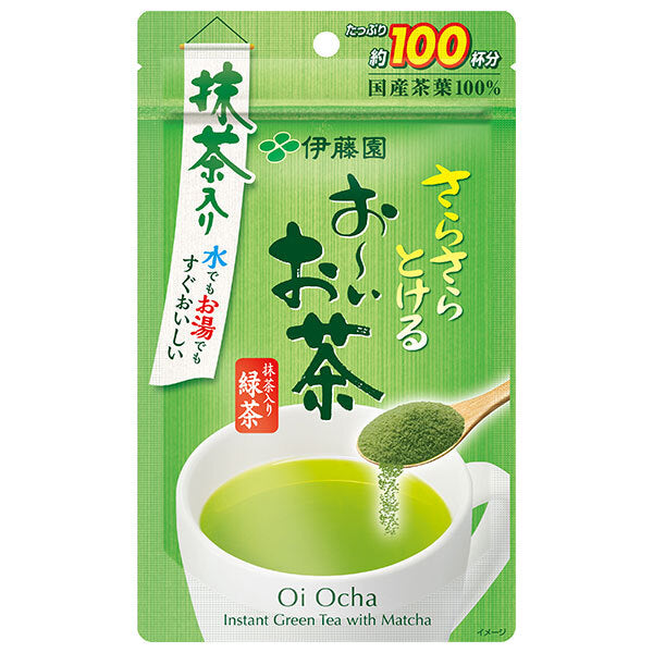 伊藤園 お〜いお茶 お抹茶入り緑茶 80g×6袋入【日本出荷】