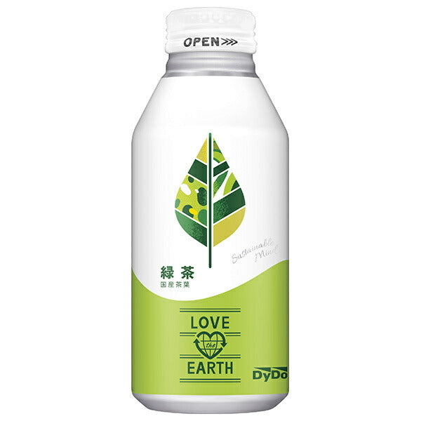 ダイドー LOVE the EARTH(ラブジアース) 緑茶 400gボトル缶×24本入【日本出荷】
