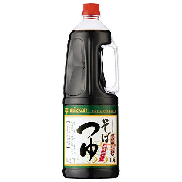 ミツカン そばつゆ 1.8Lペットボトル×6本入【日本出荷】