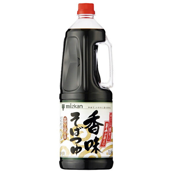 ミツカン 香味そばつゆ 1.8Lペットボトル×6本入【日本出荷】