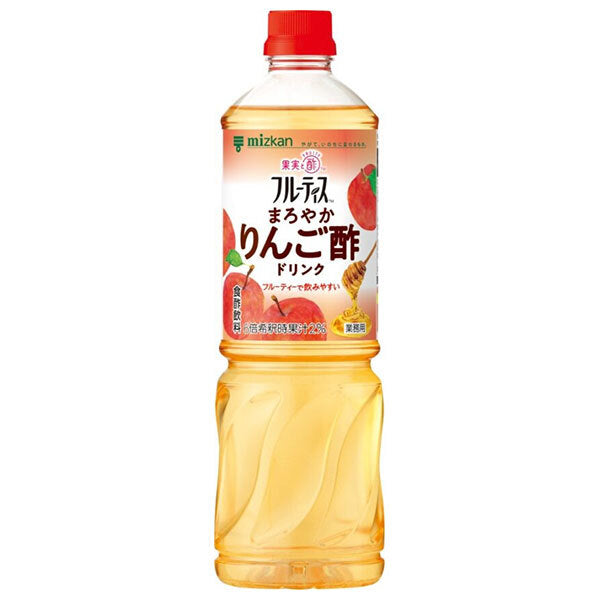 ミツカン 業務用 フルーティス まろやかりんご酢ドリンク 1000mlペットボトル×8本入【日本出荷】