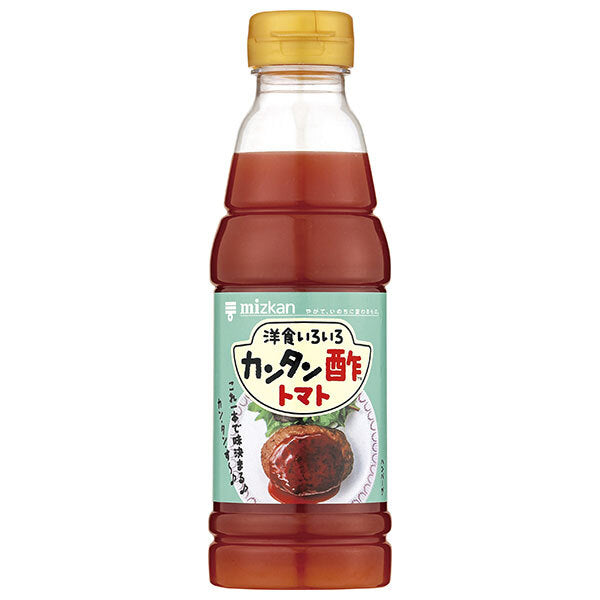 ミツカン カンタン酢 トマト 350mlPET×12本入【日本出荷】