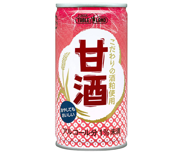 丸善食品工業 テーブルランド 甘酒 190g缶×30個入【日本出荷】