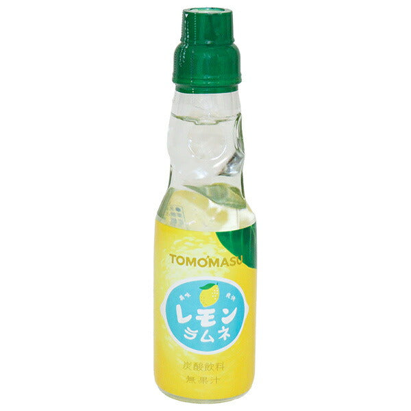 友桝飲料 レモンラムネ 200ml瓶×30本入【日本出荷】