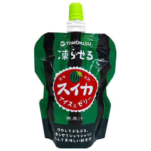 友桝飲料 果実アイス&ゼリー スイカ 130g×30個入【日本出荷】