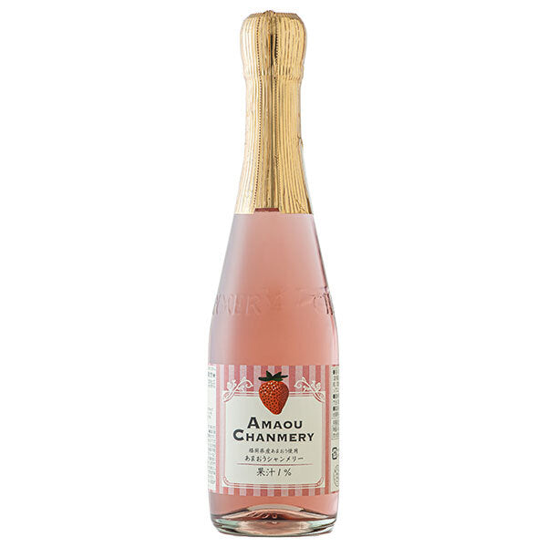 友桝飲料 あまおうシャンメリー 360ml瓶×20本入【日本出荷】